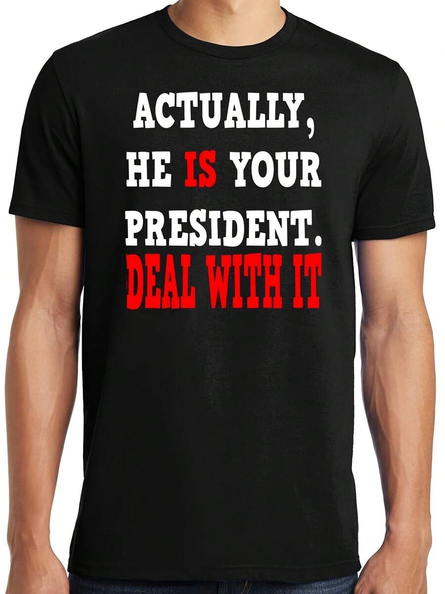Big Guys Rule Big And Tall Funny Actually He Is Your With It T Shirt - Style 12 - View 1