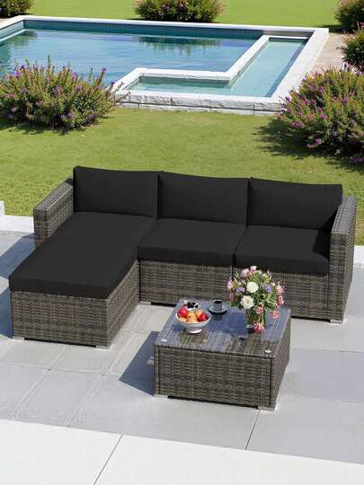 1 件简约现代纯色牛奶丝弹力沙发垫套，适合所有季节