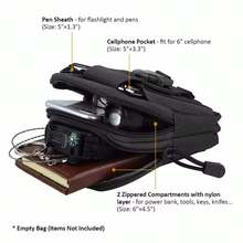 战术腿包腰包男士迷彩骑行火车多功能腰带紧身裤包挂式腰包小包 - 彩色 - 查看 3