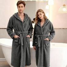 Toalla de Baño de para Hombre y Mujer de Microfibra Ultra Suaves de Baño de Secado Rápido Absorbentes Unitalla para el Hogar Playa,Piscina,SPA(Gris) - Gris - Ver 7