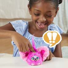 Furblet Flo-Flo, amigo mini electrónico de peluche, flamenco rosa, habla el idioma Furbish y reproduce música, 5ta generación, regalo de vuelta a clases, apto para niños de 6+ años - FLO-FLO - Ver 3
