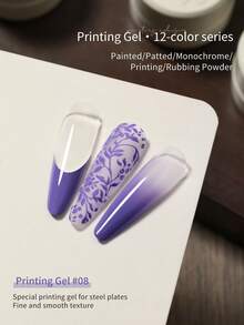 annies 5g New Stamping Polish Wash Free Color Transfer Printing Gel Printing Glue High Saturation Nail Varnish Nail Salon Dedicated - 彩色 - 查看 19