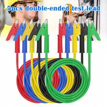 (Virtual Warehouse) 5pcs Double-Ended Crocodile 15A Test Wire Cable - Default - View 9