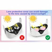 Accesorios de VR para Oculus Quest 2, set de silicona para Meta Quest 2, incluye agarre de controlador, cubierta de cuero, cubierta de carcasa de VR, cubierta facial, cubierta de lente y 10 piezas de cubierta desechable para los ojos (Macaron) (no incluye auricular y controlador de VR), regalo para Halloween, Acción de Gracias, Navidad