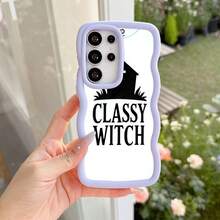Classy Witch Phone Case Lightweight Shock Resistant Anti Yellow Compatible with iPhone 17 17 Pro 17 Air 17 Pro Max 16 Pro Max 16e 15 Plus 14 13 12 11 XS Max XR X
