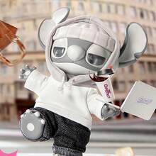 Miniso Disney Stitch GenZ Street Series Blind Box Hanging Accessory. Crafted From Vinyl And Plush Materials, Full Of Street - Fashion Details (1 PC Random Delivery) - Multicolor - View 8