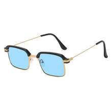 2025秋季新款男士防紫外线时尚百搭潮流眼镜男商务户外自驾钓鱼金属框眼镜 - A - 查看 10