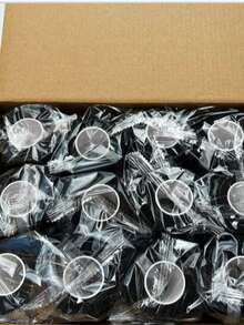 1pc/10pcs Elastic Self-Adhesive Athletic Tape, Breathable Adhesive Bandage Roll, Sports Tape, Elastic Bandage, Self-Adhesive Bandage for Sports, Finger & Ankle Support, Wrist/Knee/Elbow Protection (size: 2.5cm/1 inch) - Negro 10 piezas - Ver 3