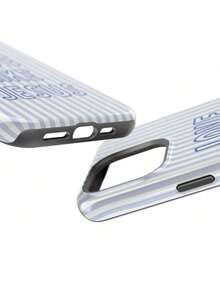 1 elegante funda para teléfono, no incluye cordón ni soporte. Funda cristiana para teléfono Love Like Jesus - Estética de rayas azules y versículo bíblico para. |       Adecuado para 17/17/17 Pro/17 Pro/16 Pro/15 Pro/14 Pro/13 Pro/12 Pro, regalo para ella. - Blanco 1 - Ver 2