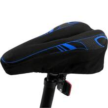 Soft Bicycle Silicone Gel Saddle Seat & Cycling Cushion Pad Bike Cycle Gel Cover