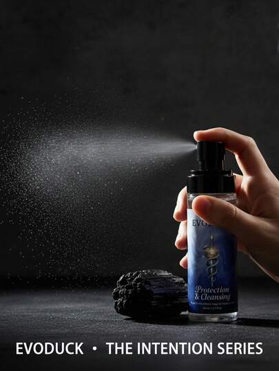 EVODUCK Spray profumato Legge dell'Attrazione, fragranza di salvia bianca. Il design portatile lo rende ideale per l'uso come profumo per la casa in armadi, stanze e come spray corpo, regalo di Natale per amici, deodorante per la purificazione dell'aria domestica, regalo per la migliore amica, regalo per donna 80ml/2.7 fl oz