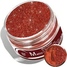 Matio Mica Powder, 1.8oz/ 50g White Pearlescent Effect Mica Powder Epoxy Resin Natural Color Pigment Soap Making, Bath, Candle Dye, Resin, Paint,Nails,Jewelry, Slime Pigment - 酒紅色 - 查看 4