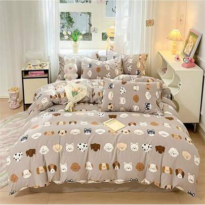 ZBOOM Pink Gingham Check Duvet Cover Twin Pink White Bowknot Plaid Pattern Printed Microfiber Comforter Cover Ultra Soft Lightweight Checked Geometric Bedding Set With Pillow Sham Kids Girls