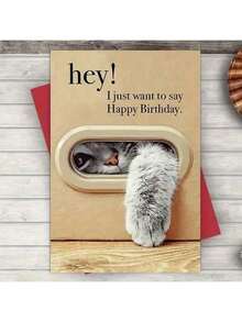 1pc Unique Birthday Card, Best Family And Friends, Happy Birthday Card With Envelope, Unusual Things, Cute Aesthetic Items - 1 CÁI - Xem 1