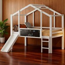 Bianco + Legno massello