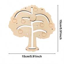 Montessori Busy Board Toy Unfinished Parts, Early Childhood Intelligence Development And Behavioral Habit Training, DIY Memory Walking Board - Multicolor - View 15