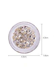 220 Stücke Zahnedelstein-Set mit Kleber & Werkzeug, DIY Kristalle für Zähne, Schmuckset mit Zähnen in verschiedenen Formen, einfache Anwendung, Y2K Mode, funkelnde Strass für das Lächeln, für Anfänger und Profis geeignet (OHNE UV-LICHT), anwendbar für Halloween und Weihnachten - Verschiedenfarbig - Übersicht 7