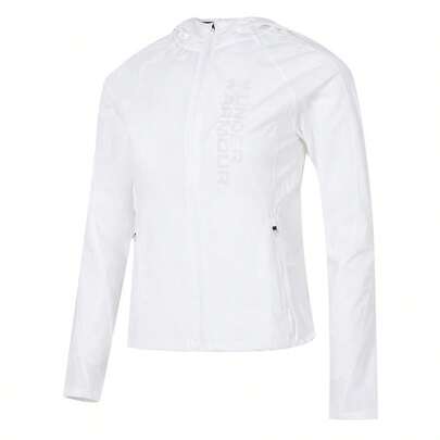 Under Armour Chaqueta deportiva ligera y cómoda para correr UA Out The Storm para mujer