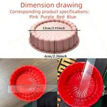 Sunflower Shape Silicone Mold, Cake Mold, Baking Mold, Chocolate Mold, Candy, Suitable For Home Baking Supplies, Kitchen Accessories