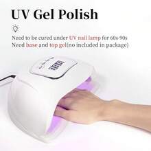 Grey Gel Polish, 0.5 Fl Oz HEMA & TPO Free Dark Grey Gel Nail Polish Soak Off U V LED Fall Winter Nail Art Design Manicure Salon For Women Fgirl{Inchcolor_nameinch:InchOpaque-DarkGreyinch} - 不透明-深灰色 - 查看 3