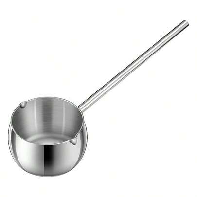 Hot Oil Small Pot 316 Stainless Steel Pouring Oil Pouring Oil Burning Oil Small Oil Pot Pouring Oil Spoon Frying Pan Three-Layer Bottom Frying Pan