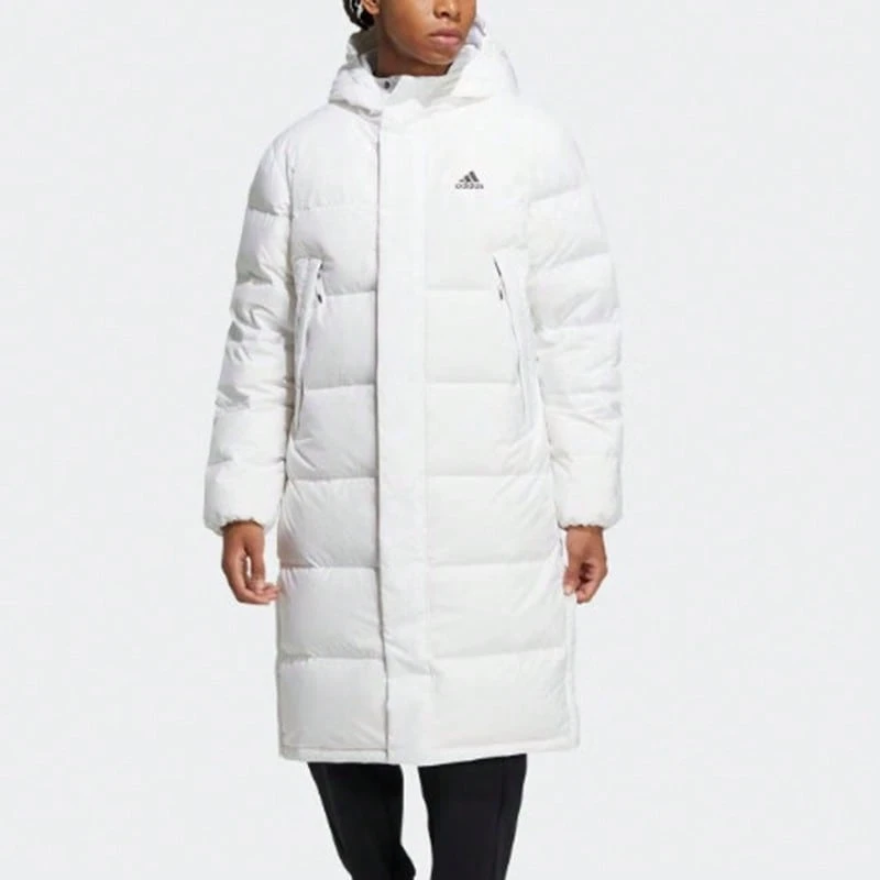 阿迪达斯男士连帽羽绒服 HZ2600 - 顏色 - 查看 1