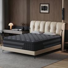 10"12"14" Queen Mattres Twin Full Queen King Size Bed Mattress In A Box, Hybrid Pocket Spring Breathable Cotton Layer Mattress For Motion Isolation & Silent Sleep, Lumbar Support & Pressure Relief, Medium Firm - Đen và trắng - Xem 6