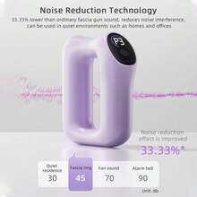 1200mAh 电动全身筋膜按摩环，振动塑形按摩器，适用于腹部和腰部，深层组织按摩