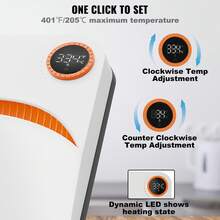 Heat Press Machine,10x12inches Portable Shirt Printing Multifunctional Sublimation Transfer Heat Press Machine Coated, Easy Iron-On Press For T-Shirts/Bags/Pillows Vinyl Projects - Xem 4