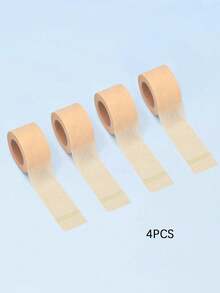 4pcs/Set Full Coverage Sticker, Practical Tattoo Scar Concealer Tape, Waterproof Scar Covering, Suitable For All Skin Types, Blemish Covering Tape, 2.5cm*9m - Brown - View 5
