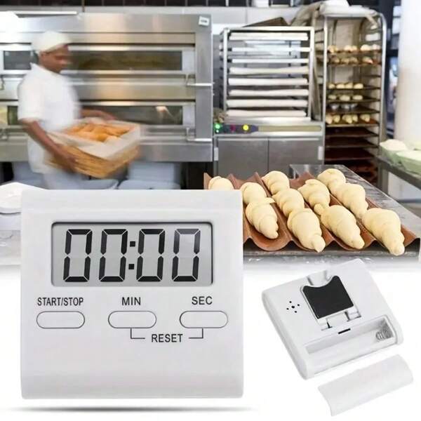 LCD Digital Kitchen Timer Magnetic Cooking Large Count Down Up Clear Loud Alarm Home Kitchen Accessories