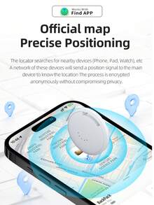 4 Packs & 1 Pack Of Apple Air Tag Smart Tags, Global Precise Positioning GPS Tracker, Compatible With Iphone Find My App (Not Supported By Android System!), Anti-Lost Device, Replaceable Battery And Privacy Protection, Suitable For Keys, Suitcases, Backpacks, Wallets, Etc., Holiday Gifts - Multicolor - View 5