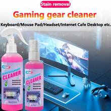 H4Cacle 游戏用品除尘喷雾，键盘清洁垫，笔记本电脑键盘鼠标耳机清洁消毒数据线键盘游戏鼠标除尘喷雾 - 青苹果香型 - 4106 - 查看 7