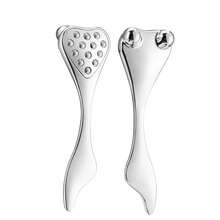 Rodillo facial y herramienta Gua Sha para mujeres, masajeador multifuncional de ojos, rodillo de hielo, masajeador de nariz, herramientas de belleza para el cuidado diario de la piel, regalo para mujeres