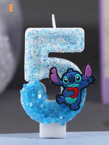 شمعات رقمية من 0 إلى 9 بتصميم "Love Stitch" ضرورية لديكور الخلفية، الحفلات، الزفاف والتجمعات. مناسبة للديكور اليومي، أعياد الميلاد والحفلات، وهدايا الحفلات الصغيرة. مثالية لديكور خلفية عيد الميلاد والحفلات والزفاف