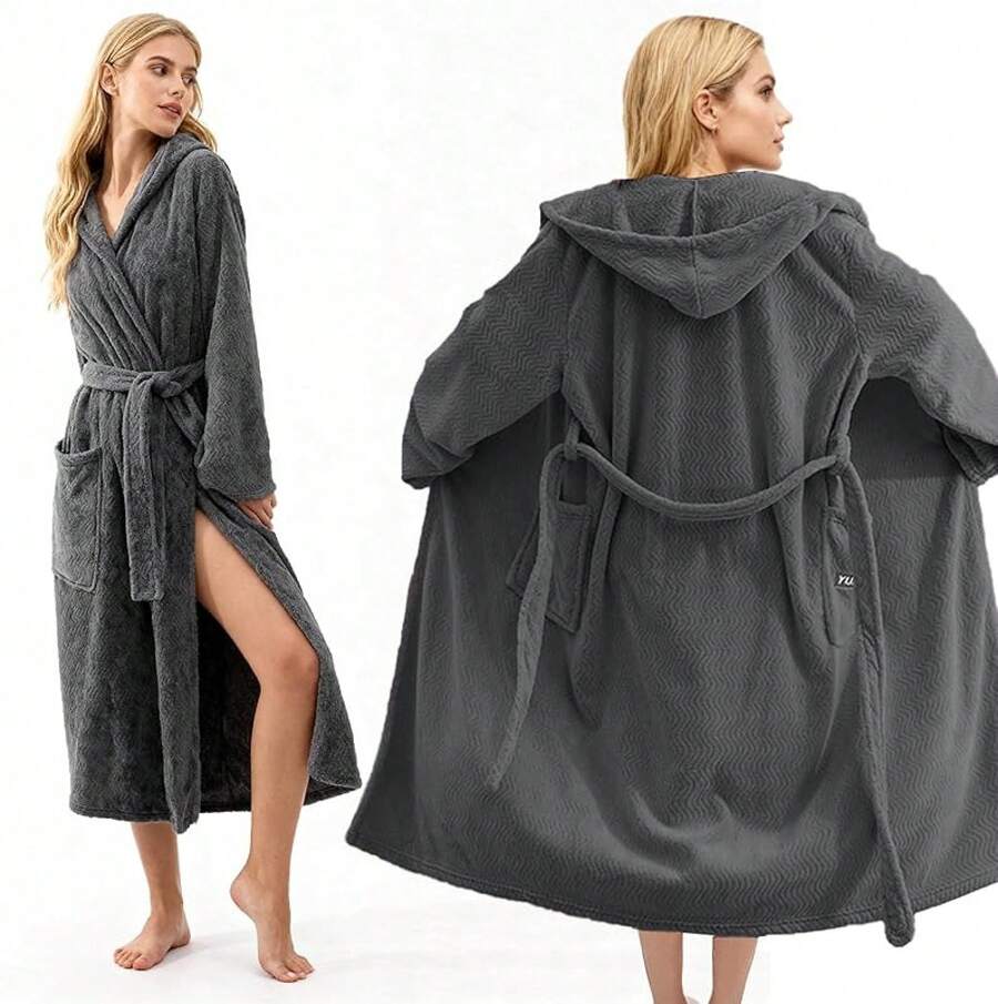 Toalla de Baño de para Hombre y Mujer de Microfibra Ultra Suaves de Baño de Secado Rápido Absorbentes Unitalla para el Hogar Playa,Piscina,SPA(Gris) - Gris - Ver 1
