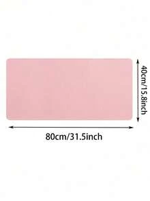 Alfombrilla de escritorio para manicura de color rosa coral, impermeable, resistente a las manchas, duradera, con almohadilla para el reposabrazos, plegable, adecuada para reposabrazos de manicura, alfombrilla para el cuidado de las uñas, alfombrilla de escritorio para manicura, toalla multiusos para belleza, tatuaje, dental y quirúrgica, herramientas de manicura impermeables