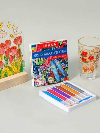 Set di pittura su vetro: Pennarelli per pittura su vetro 3D, forniture per pittura su vetro impermeabili, vernici per decorazione artistica su vetro