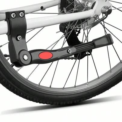 Heavy Duty Adjustable Mountain Bike Bicycle Prop Side Rear Kick Stand Support UK