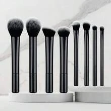 8/12/14 Pieces Professional Makeup Brush Set High Quality For Creating Flawless Foundation HOT - 8 Cọ-(Đen + Nhiều màu) - Xem 4