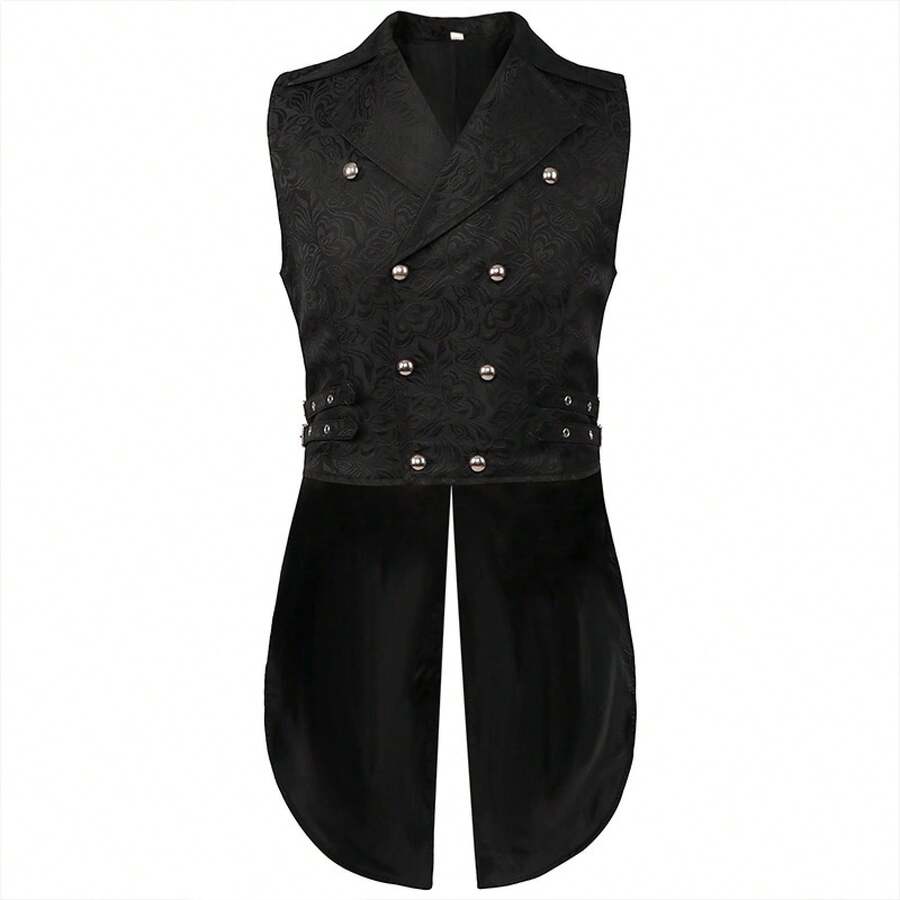 Men Cosplay Clothing - Black - View 1
