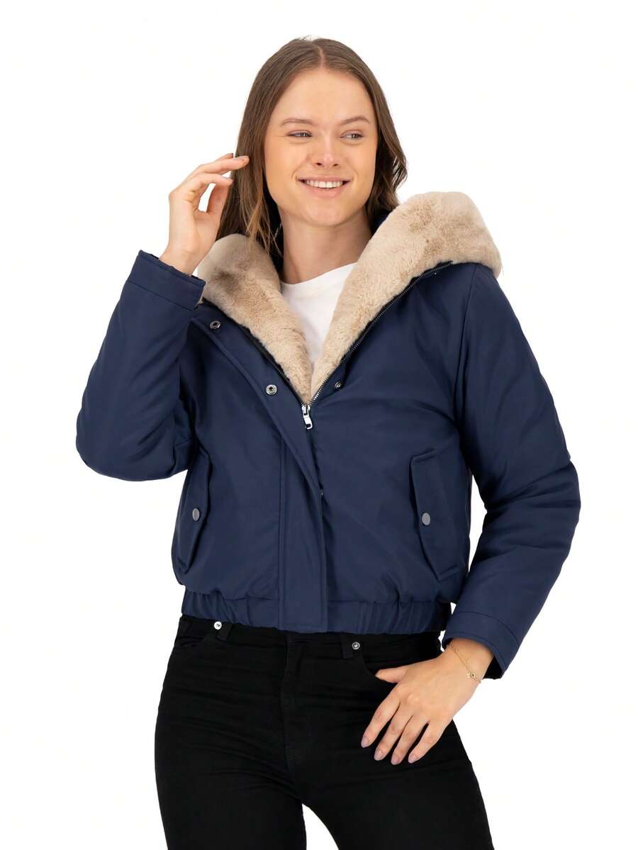 SAKERS OUTDOOR CLOTHING Women Winter Coats - Royal Blue - View 1