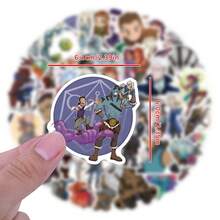 54PCS Vox Machina Stickers Aesthetic Vinyl Stickers High Quality Stickers Decals Scrapbook,Journaling,Laptop,Bumper,Skateboard,Water Bottles,Computer,Phone Stickers Can Bring A Lot Of Fun To Your Life,The Perfect Gift For Adults - Multicolor - View 2