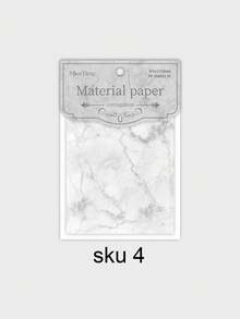 30 Sheets/Pack, Waviness Pattern Material Paper, You Can Write Message Notes, Used To Write Background Paper, Photo Scrapbook, Card Booklet Paper Decoration, DIY Origami Box Packaging, Gift Box Packaging, School Supplies - Multicolor - View 16