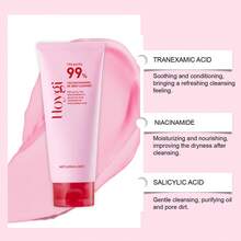 Hoygi Niacinamide Deep Cleansing Milk Cleanses Pores Gently, Removes Acne, Cleanses Face With Refreshing Care, Moisturizes And Nourishes - Hồng 1 hộp - Xem 6
