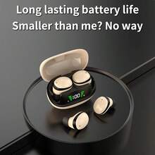 Mini Wireless Earphones, Ultra Small, Cute, Touch Sensitive, Hidden Work Without Flashing Lights - Nhiều màu - Xem 8