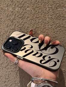 おしゃれな黒ラインパターンデザインのスマホケース、Apple 17、16、15、14、13、12、11 Pro Max、X、XR、XS Max、8、7 Plusと互換性あり、耐衝撃性マットバックカバー払いき、シリーズと互換性あり、防水、落下防止、傷に強いい - 透明な黒 - チェックする 1