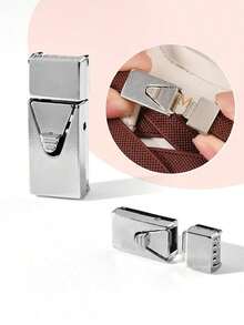 1 Pair Elastic No-Tie Shoelaces With Switch Buckle, Brown Slouchy Laces Suitable For Sneakers, Athletic Shoes, Casual Shoes, Accessories Gift Ideas - Black - View 9