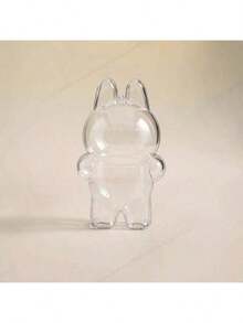 1pc Transparent Acrylic Protective Case For L Bubu Monster Series Figurine - High Clarity Design, With Safety Lock, Durable Anti-Scratch Display Cover, Suitable For Collectors (Figurine Not Included), L Bubu Display Case - Multicolor - View 7