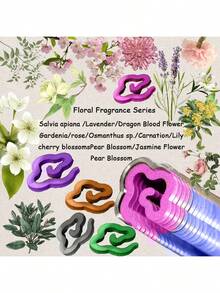 40个/罐，8种花香云朵造型香薰，持久留香，适用于家居、办公室、俱乐部、酒店、瑜伽馆，也可作为节日礼物。 - 彩色濃香款 - 查看 2